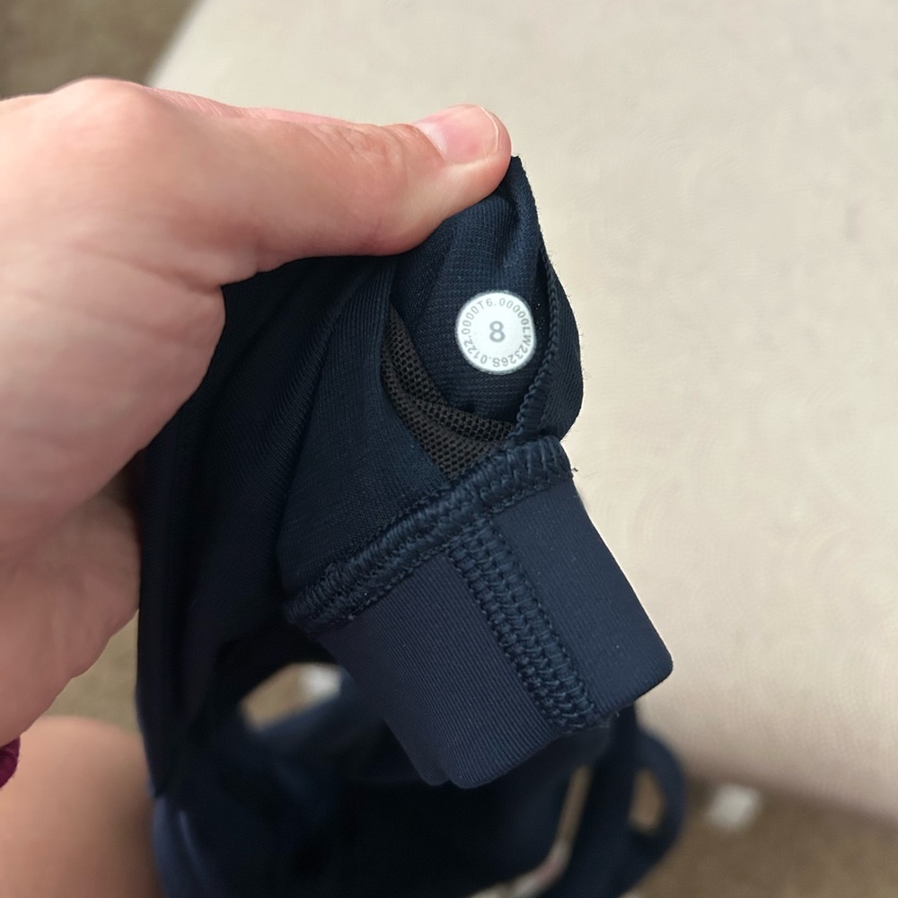 Lululemon True Navy Energy Bra - Picture 3 of 4